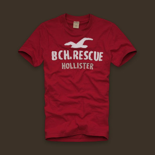 Hollister Hombres De Cuello Redondo Corto Remera HCO3974